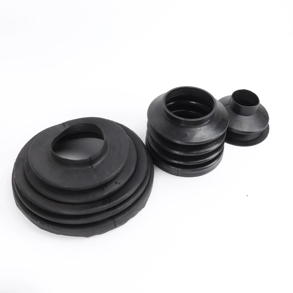 Custom Square Flexible Small Silicone Flange Cover Rubber Strip Bellows Hose Expansion Joint Hypalon Bellow Product Dust Cover